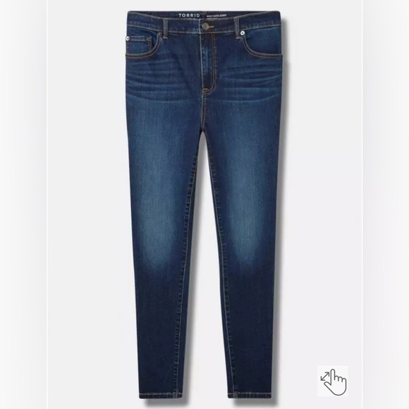 torrid Denim - TORRID MidFit Super Skinny High-Rise Jean Size 14 XT